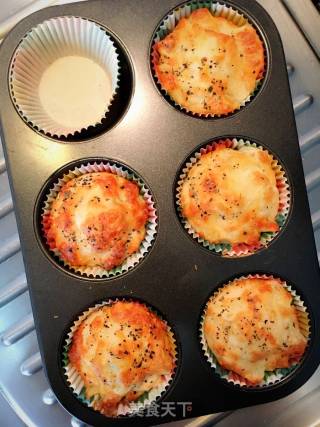 Savoury Cheese Muffin Cup recipe