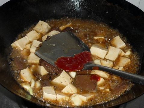 Tomato Sauce Tofu recipe