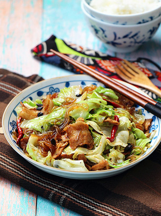 Stir-fried Vermicelli with Cabbage