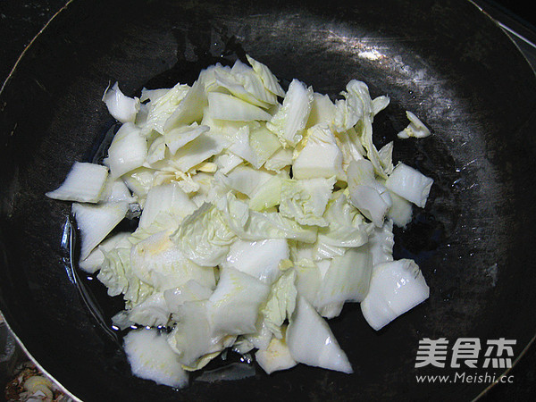 Cabbage Shrimp recipe