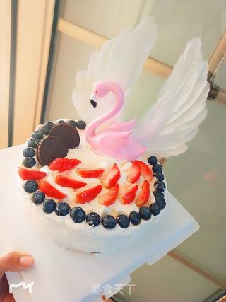 Little Swan Birthday Cake recipe