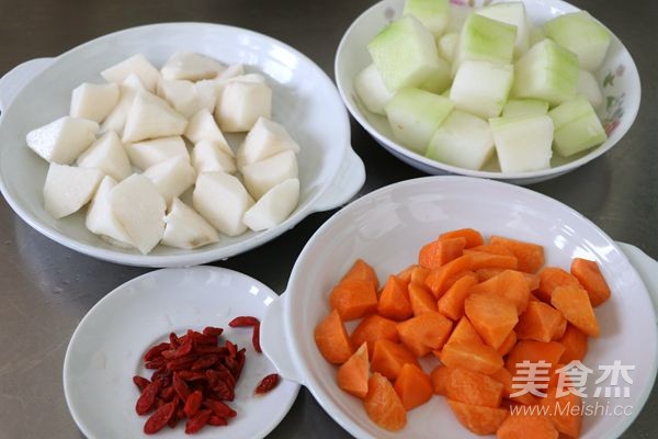 Winter Melon and Yam Soup recipe