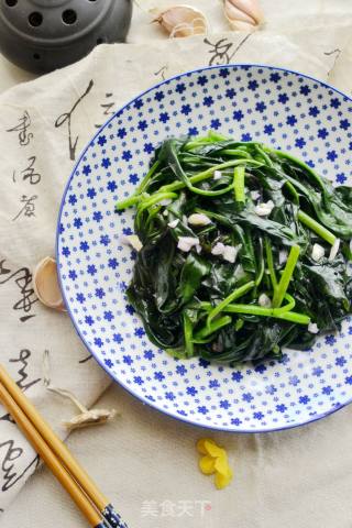 Garlic Purple Squid recipe