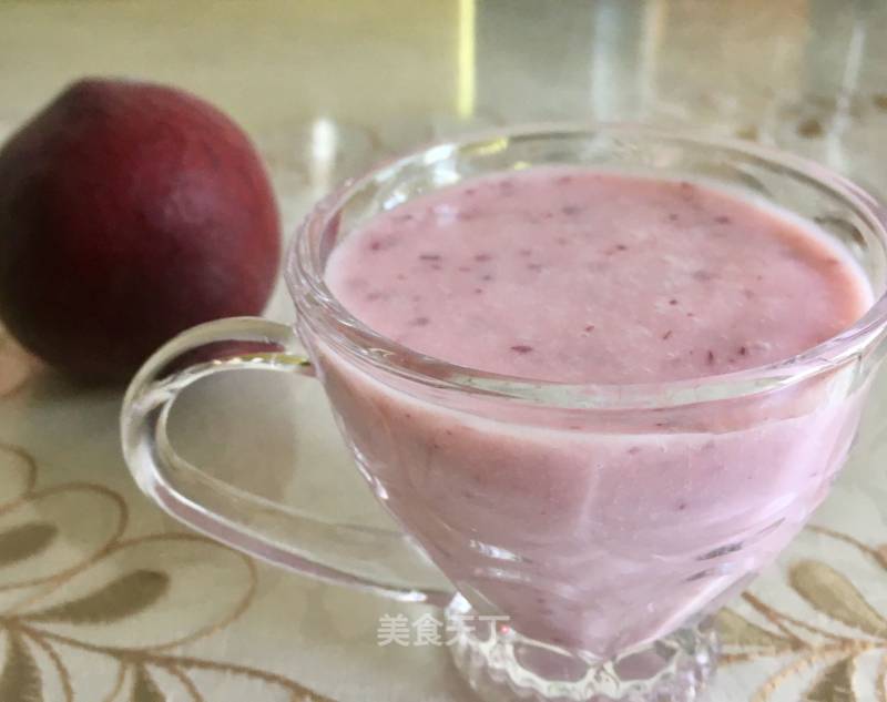 Blood Peach Milkshake recipe