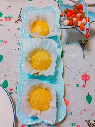 Dove Chocolate Mango Coconut Daifuku recipe