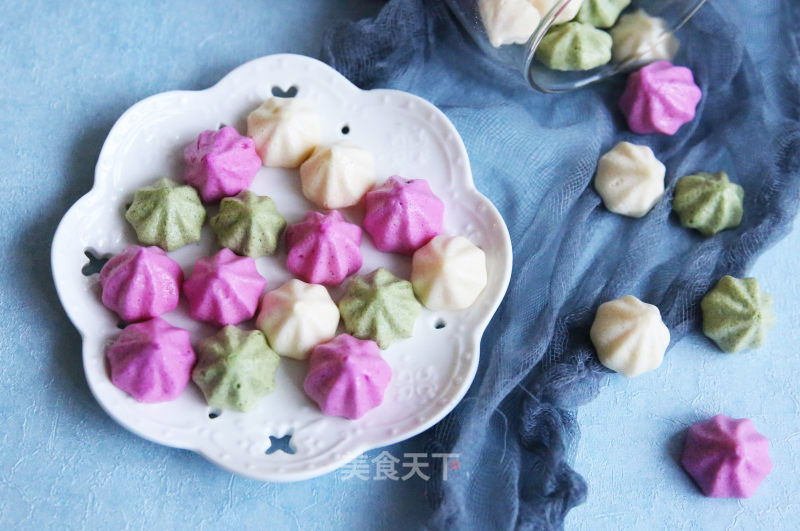 Mini Meng Fantian——three-color Yogurt Melted Beans recipe