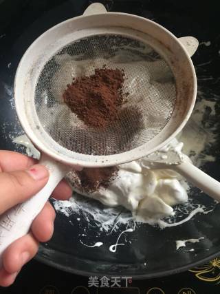 Oreo Cocoa Snow Puff Pastry recipe
