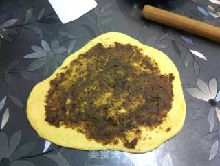 Pumpkin Bean Paste Rolls recipe