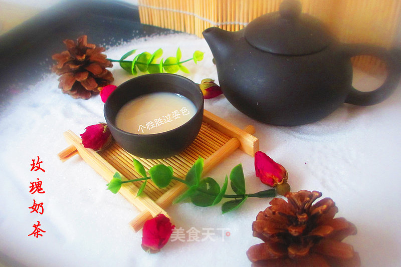 Rose Milk Tea recipe