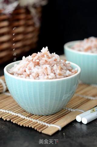 Parmesan Red Brown Rice recipe