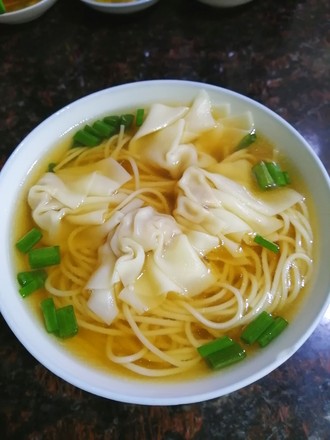 Breakfast in Three Minutes~~wonton Noodles recipe