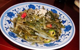 Red Oil Kelp Silk recipe