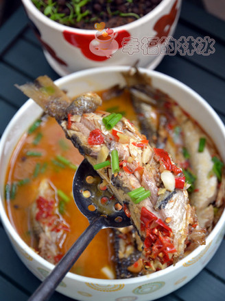 Braised Chinese Fish with Chopped Pepper