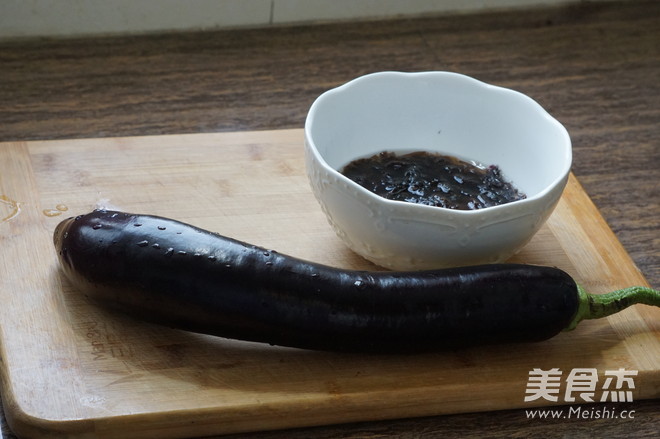 Steamed Eggplant with Seaweed recipe