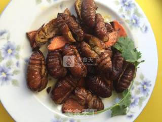 Salt and Pepper Silkworm Pupa recipe