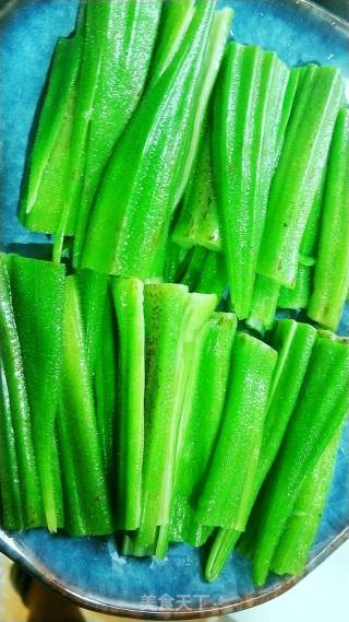 Garlic Okra recipe