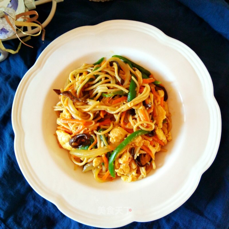 Home-cooked Fried Noodles recipe