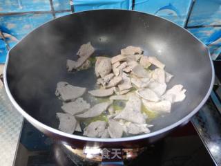 #春食野菜香# Stir-fried Pork Liver with Wolfberry Vegetables recipe