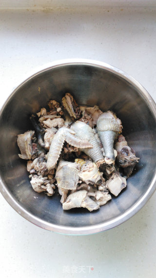 Black Chicken Soup with Chestnuts and Mushrooms recipe