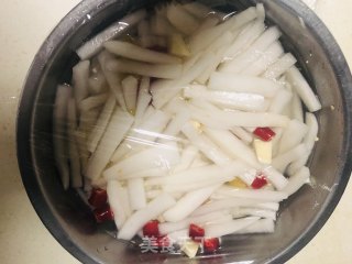 Sour Radish recipe
