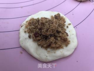 Pork Floss Bread with Bayberry Sauce recipe