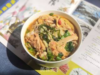 Kelp Chicken Noodles recipe