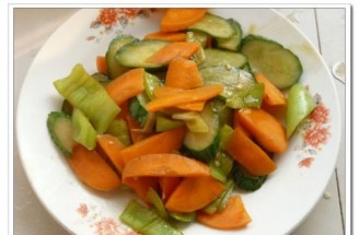Spicy Stir-fried Seasonal Vegetables