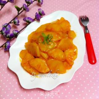 Pineapple in Tomato Sauce recipe