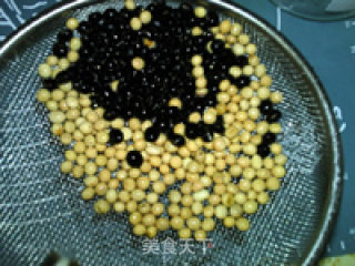 Sweet Potato Two Bean Soy Milk recipe