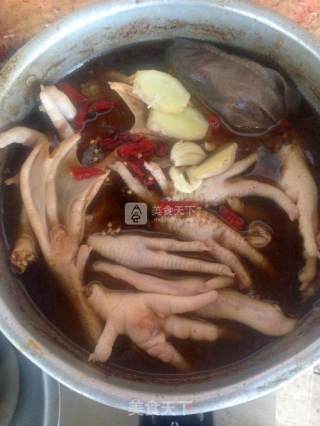 Braised Chicken Feet Duck Feet recipe