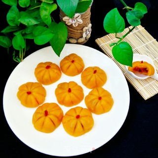 Spicy Glutinous Pumpkin Dessert recipe
