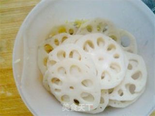 Sweet and Sour Lotus Root Slices. recipe