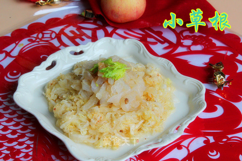 Jellyfish Head Mixed with Cabbage