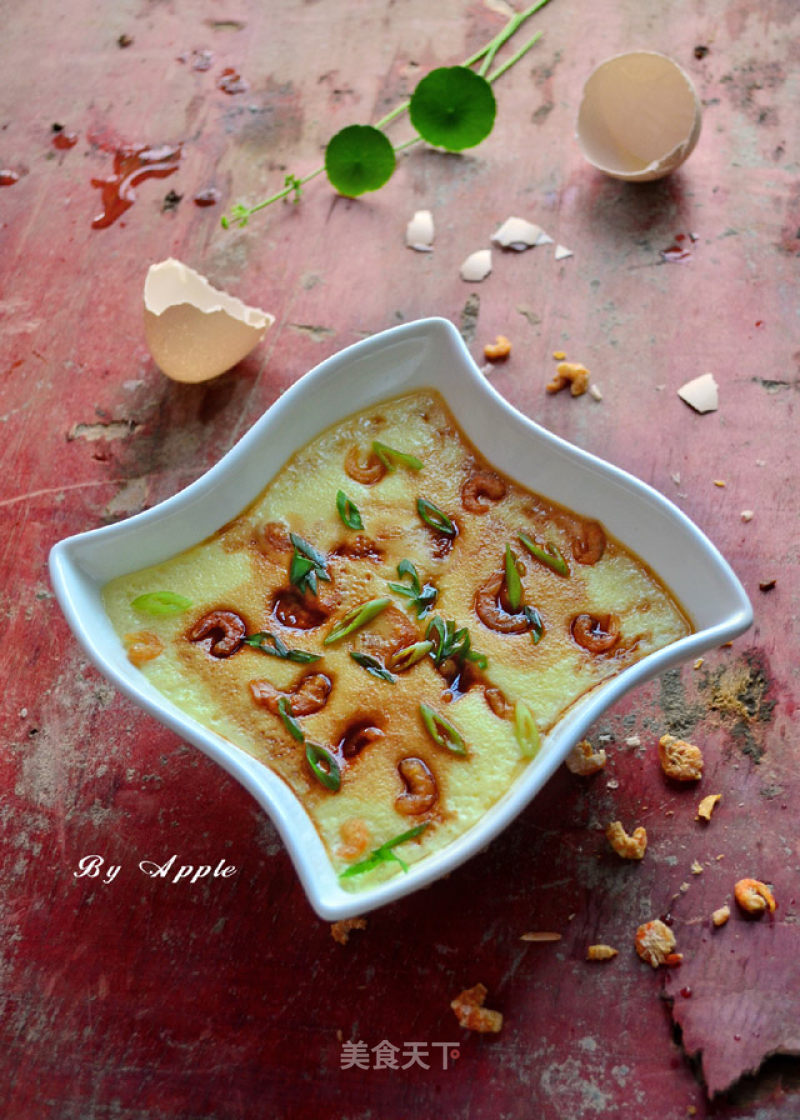 [shrimp and Water Slide Egg] recipe