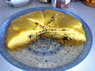 Pumpkin Melaleuca Steamed Cake recipe