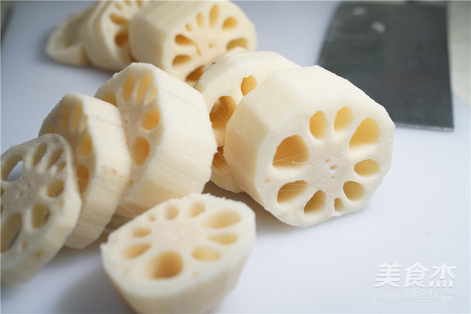 Double Red Lotus Root Sweet Soup recipe