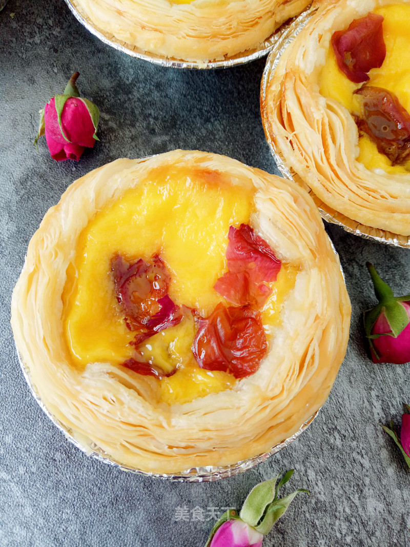 #the 4th Baking Contest and is Love to Eat Festival# No Light Cream Egg Tart recipe