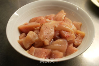 Pan-fried Chicken Nuggets + Mushroom Sauce recipe