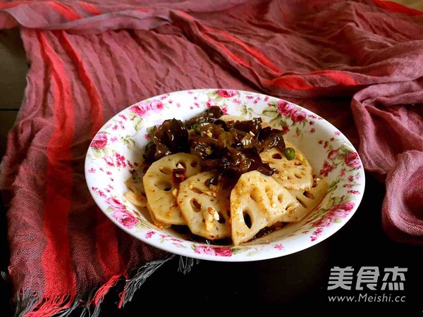 Cold Fungus Lotus Root Slices recipe