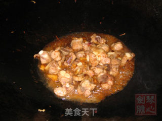 Braised Pork Ribs with String Beans recipe