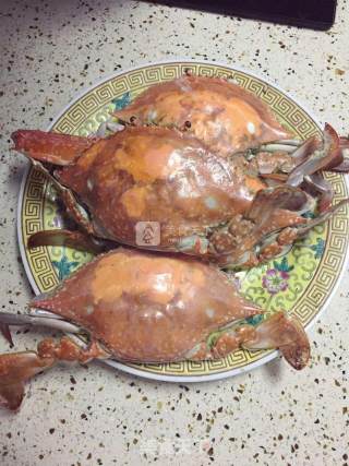 Steamed Swimming Crab recipe