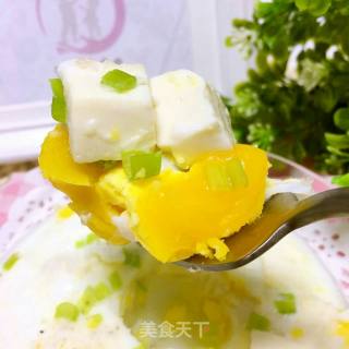 Baby Food Supplement [egg Steamed Tofu] recipe