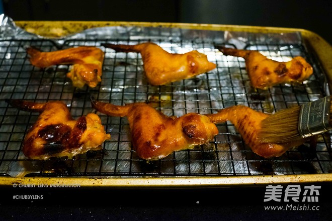 Barbecued Chicken Wings recipe