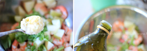 Lime Shrimp and Mixed Vegetable Salad recipe