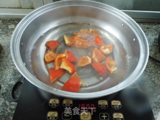 Assorted Fruits and Vegetables with Honey recipe