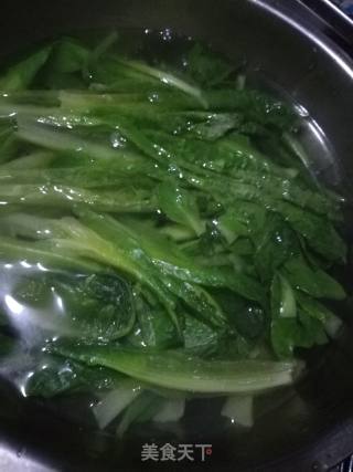 Lettuce Leaves Burnt Bean Curd recipe