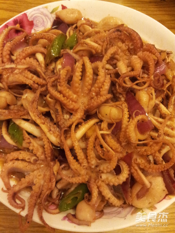 Sauce-flavored Octopus recipe