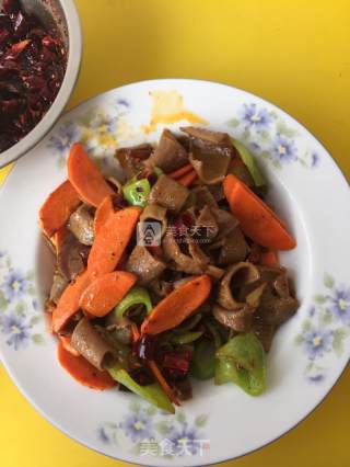 Spicy Beef Intestines recipe