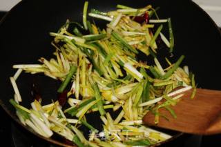 Spicy Stir-fried Garlic recipe