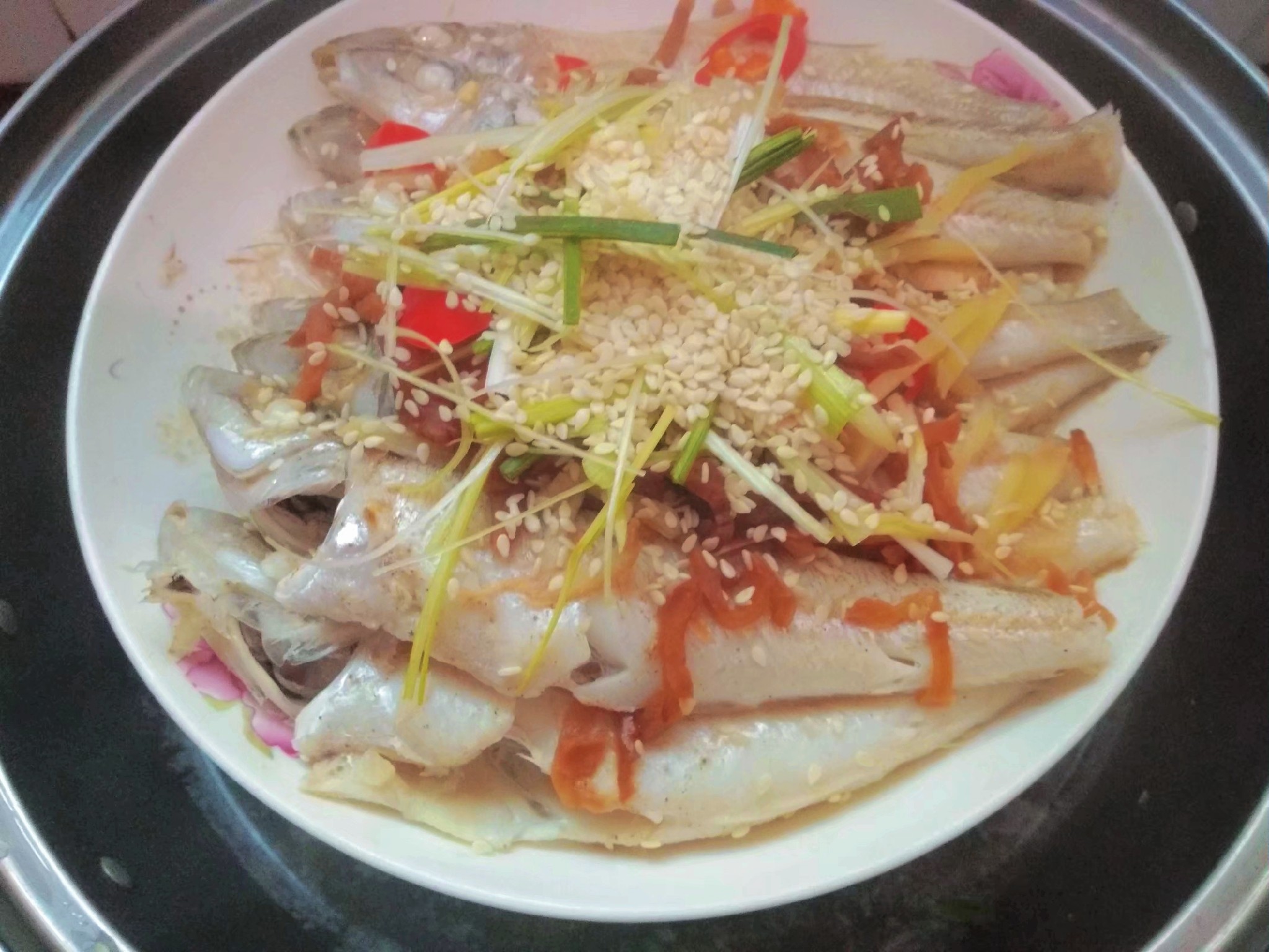 Steamed Sand Pointed Fish recipe